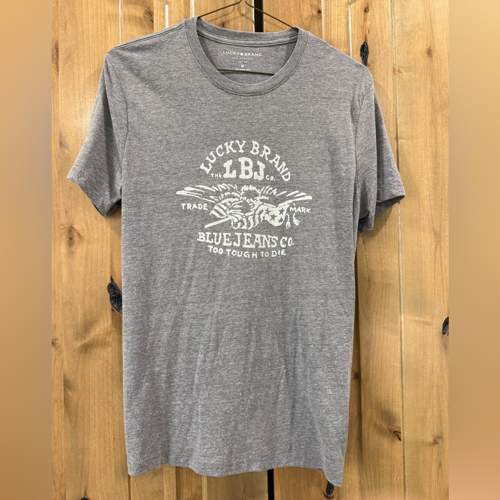 Lucky Brand Charcoal Graphic Tee